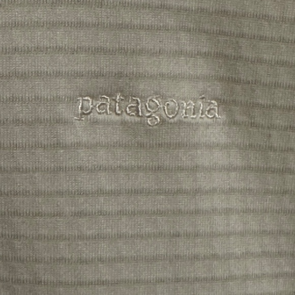 Patagonia R1 Jacket Full Zip Waffle Fleece Polartec W Small Cream/Off-White - Picture 7 of 9